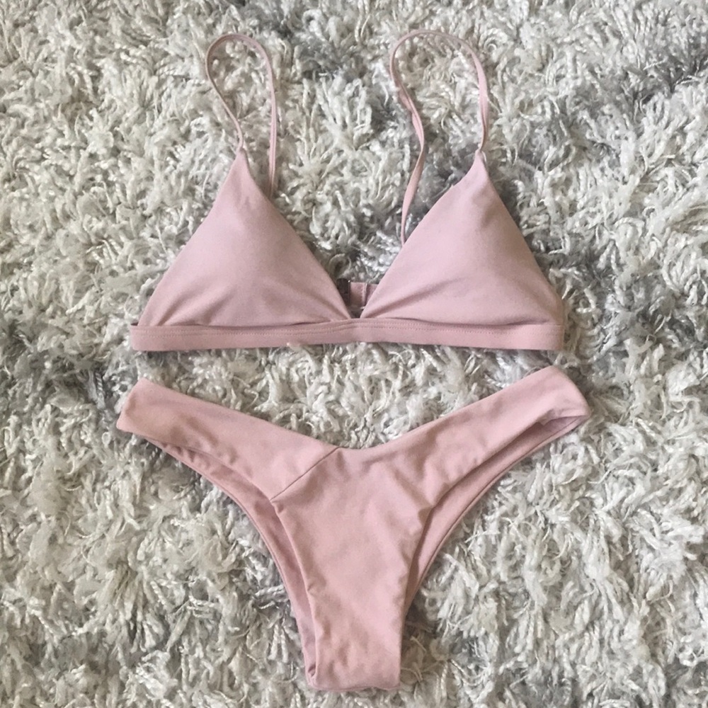Zaful Pink Bikini
